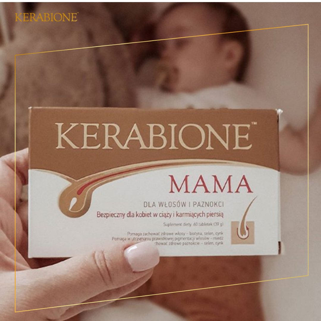 kerabione mama na wypadanie włosów po ciąży 